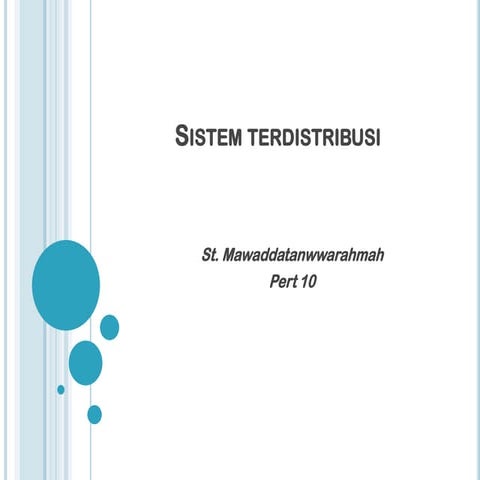 Sistem tterdistribusi (dhaa10)