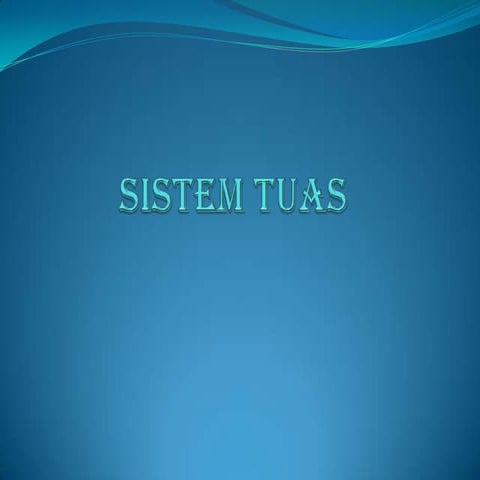Sistem tuas | PPTX