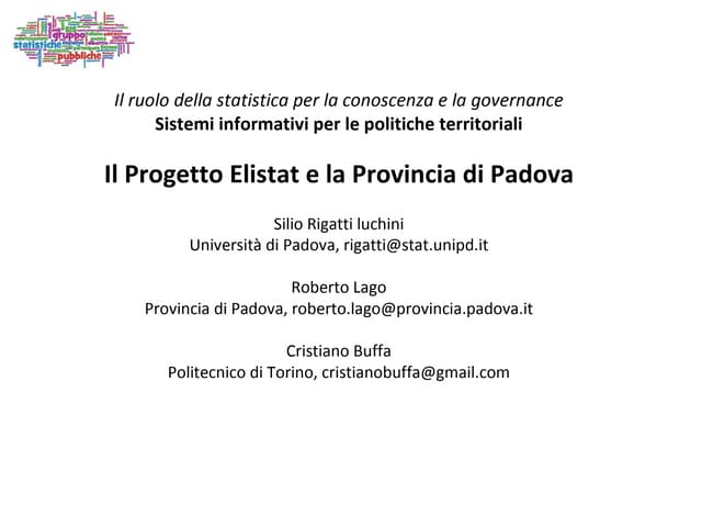 sisvsp2012_sessione11_rigatti luchini_lago_buffa