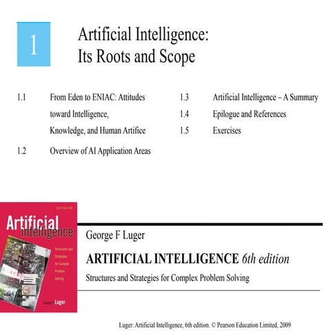 Artificial intelligence roots and scopes