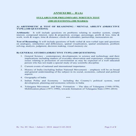 Si syllabus | PDF