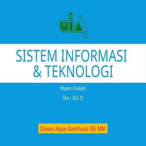 Sistem Informasi Manajemen (SIM) untuk Mahasiswa