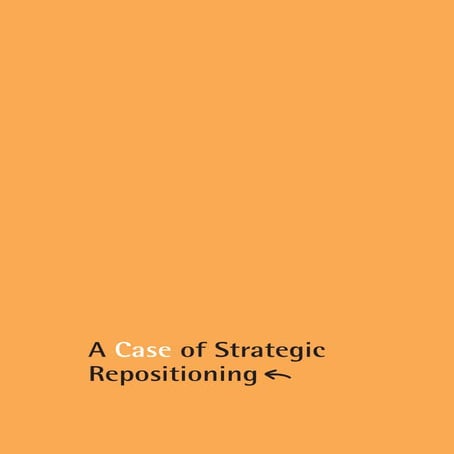 SIT - Innovation Consulting - Strategic Repositioning Case Study - Johnson & Johnson