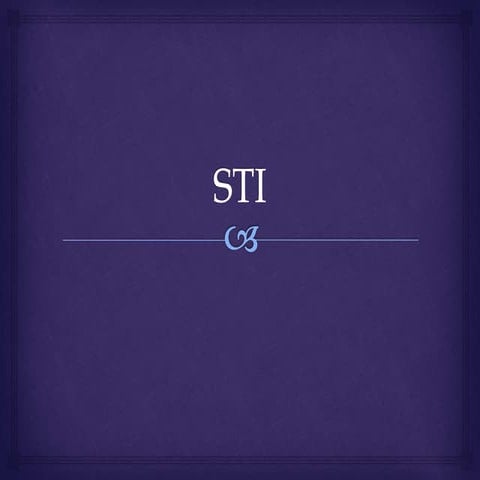 Sexually Transmitted Disease | PPTX