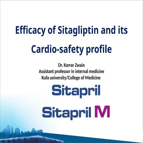 Sitagliptin DDP 4 inhibitor in Diabetes type 2 management.pptx