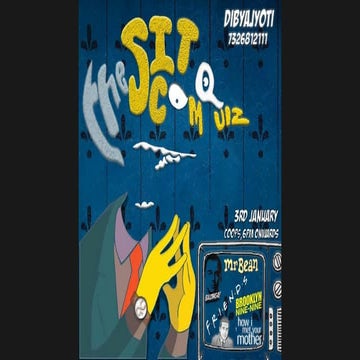 Sitcom Quiz- 03 January 2025, Quiz Club NITW