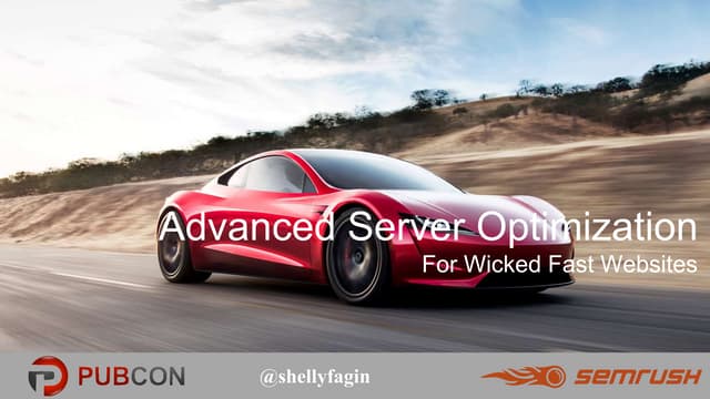 Site speed Server Optimization