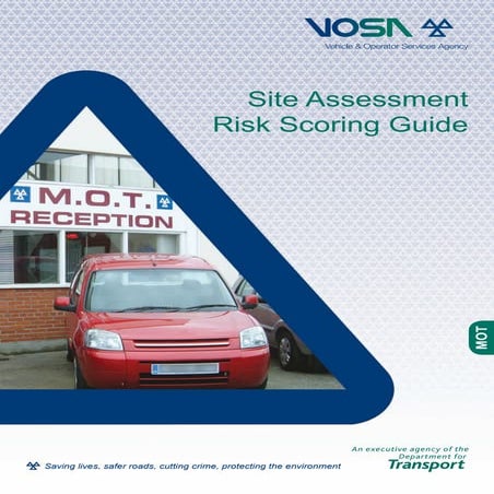 Site assessment risk scoring guide june 2011 | PDF