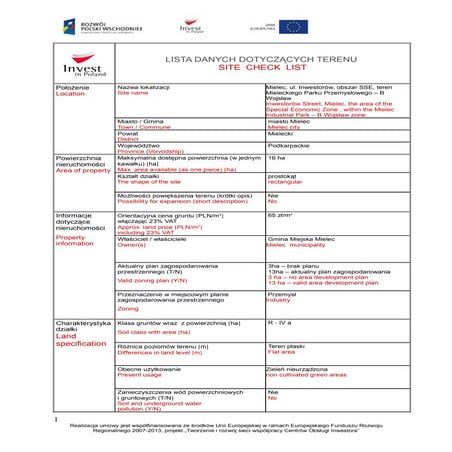 Mielec 16 ha | PDF