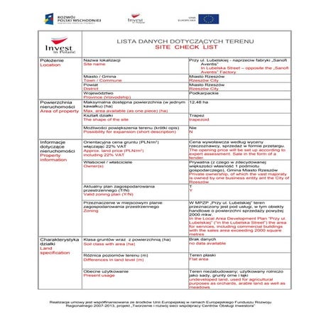  Teren przy ul. Lubelskiej