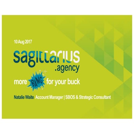 More ‘BANG FOR YOUR BUCK’ - Let Sitecore drive your marketing ROI - Webinar