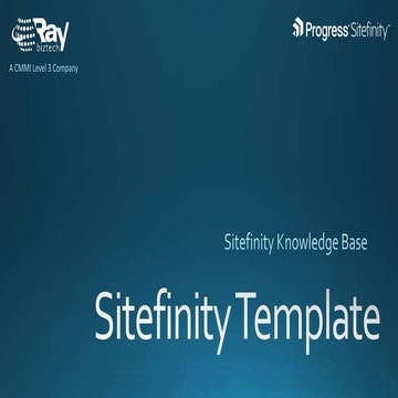 Sitefinity template
