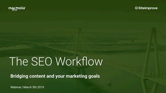 The SEO Workflow