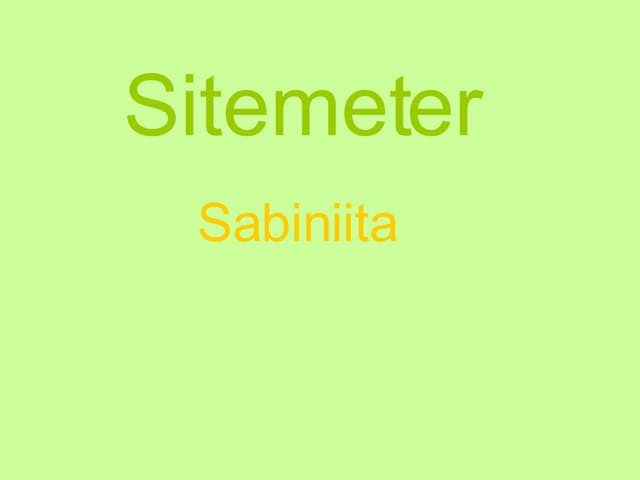 Sitemeter