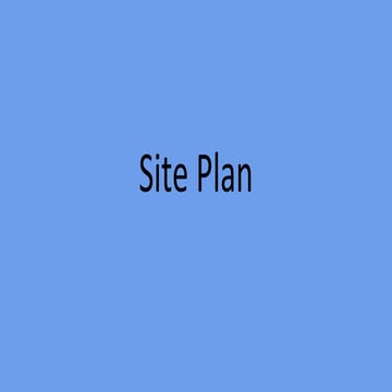 Site Plan