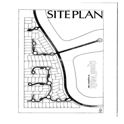 Site plan of quail walk at longshore lake naples florida | PDF