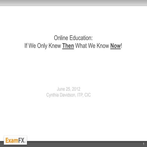 Site Presentation 2012