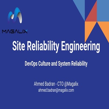 Site Reliability Engineering: The DevOps Culture.