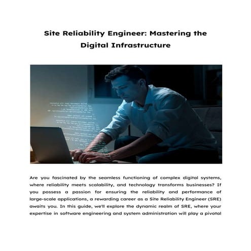 Site Reliability Engineer- Mastering the Digital Infrastructure.pdf