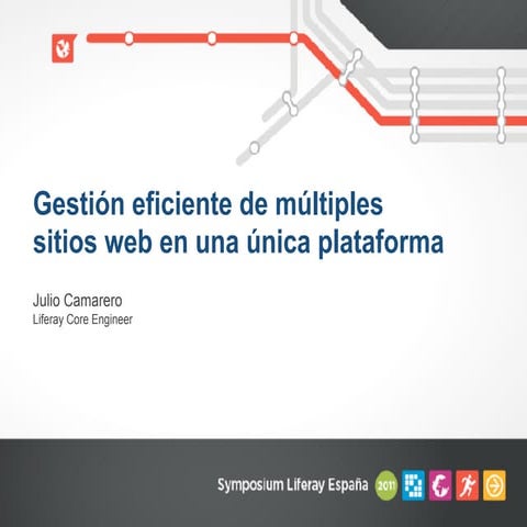 Gestión eficiente de Múltiples sitios web sobre Liferay 6.1