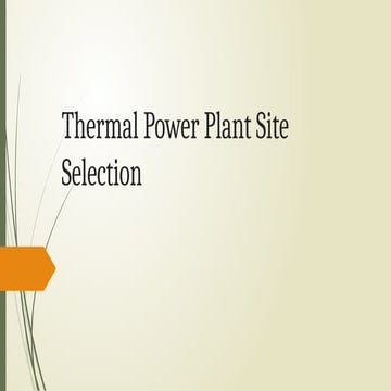 Thermal Power Plant Site Selection Main.pptx