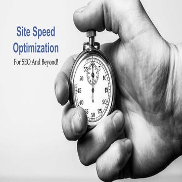 Site Speed Optimization by Itamar Gero
