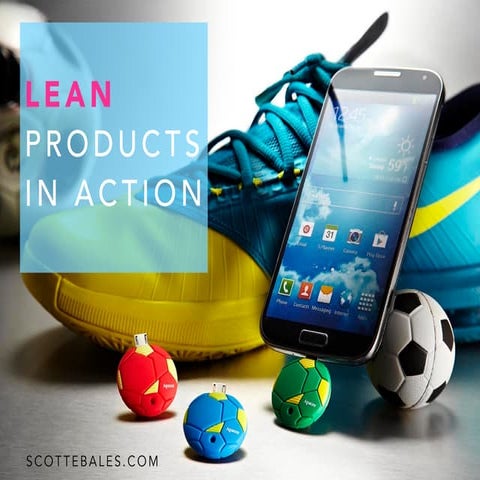 Lean Products & User Centred Designed