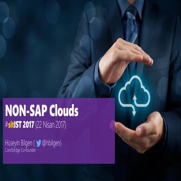 SAP Inside Track 2017: NON-SAP Cloud Solutions