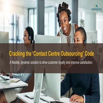 Cracking The Contact Centre Outsourcing Code