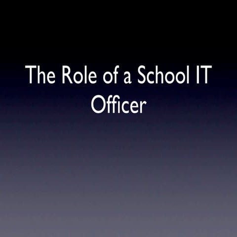 SITO Presentaion - by Paul