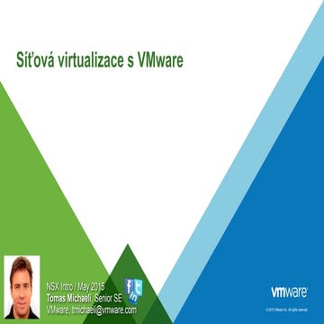 Síťová virtualizace s VMware