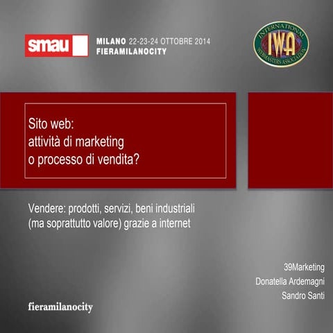 Sito web: costo di marketing o nuova fonte di guadagno?