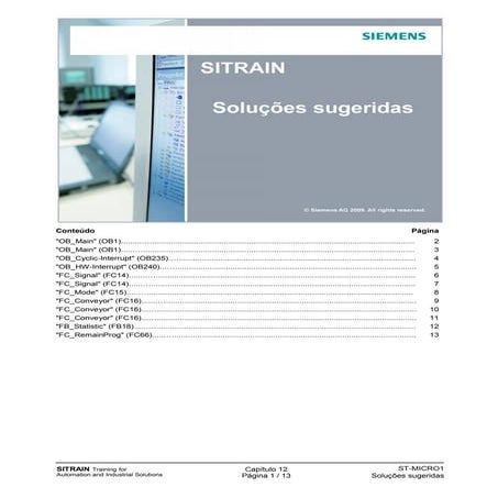 Sitrain  soluções sugeridasconversion s7 1200 