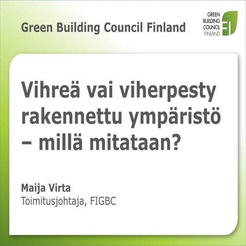 Sitra Maija Virta FIGBC 2012-6-7