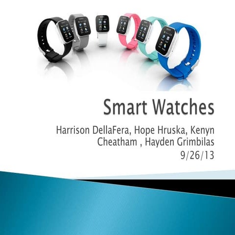 Sit smartwatches presentation wiki