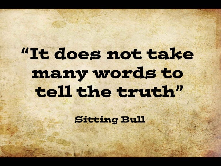 Sitting Bull Quote Sitting Bull Quote