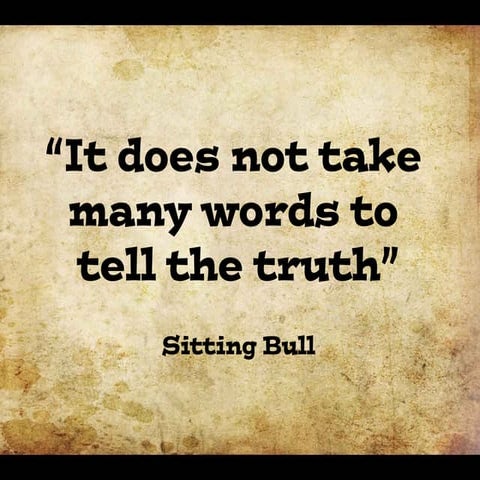 Sitting Bull Quote