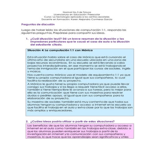 Situación 4 de computación 1a 1