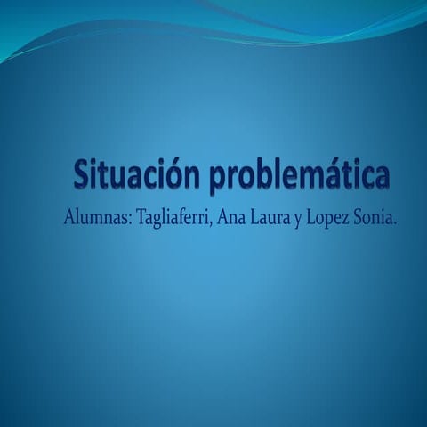 Situación problemática power point