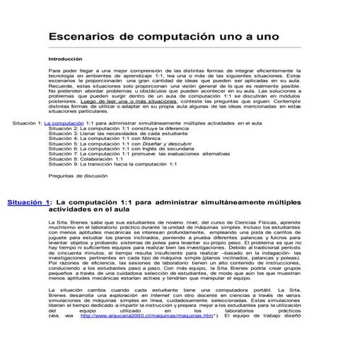 Situaciones de aprendizaje