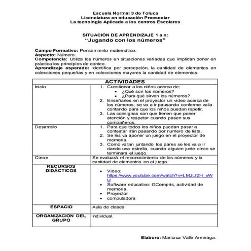 Situaciones de aprendizaje TIC