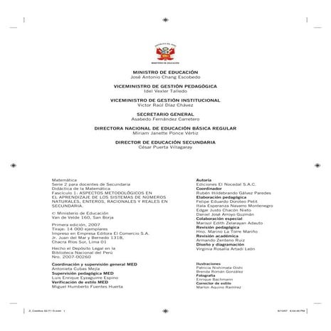 Situaciones de brousseau