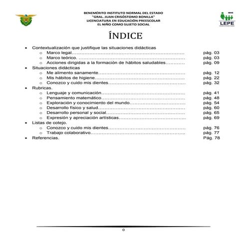Fichero de Situaciones didácticas.