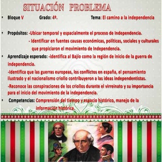 Situacion problema historia