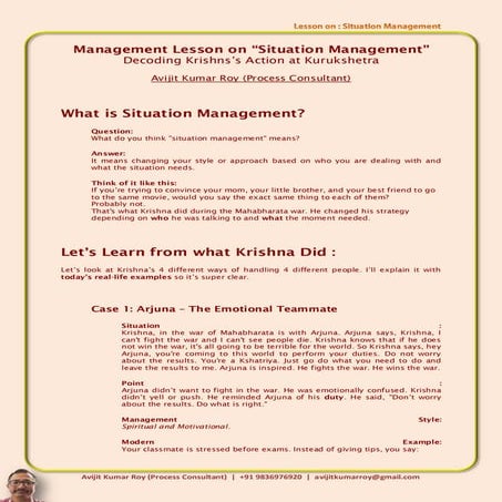 Situation Managment - Lesson in Krishna Way.pdf