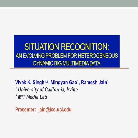 Situation recognition acm mm 121029