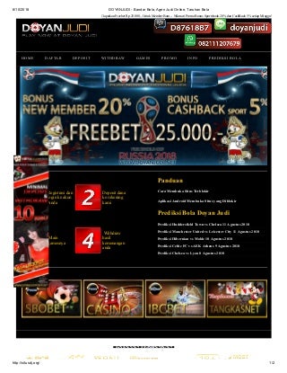 Situsdj bandar bola, agen judi online, taruhan bola