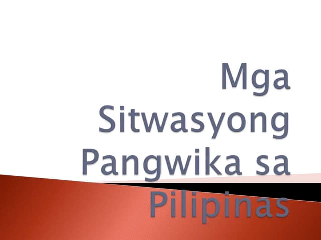 Sitwasyong pangwika