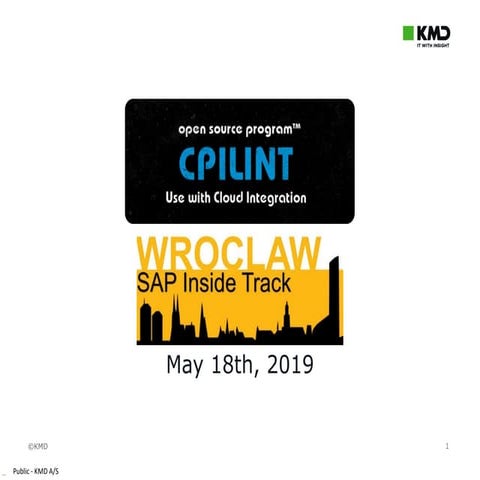 CPILint @ #sitWRO 2019