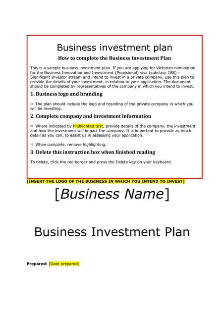 Non Binding Offer Letter | PDF